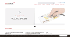 Desktop Screenshot of mahta.pl